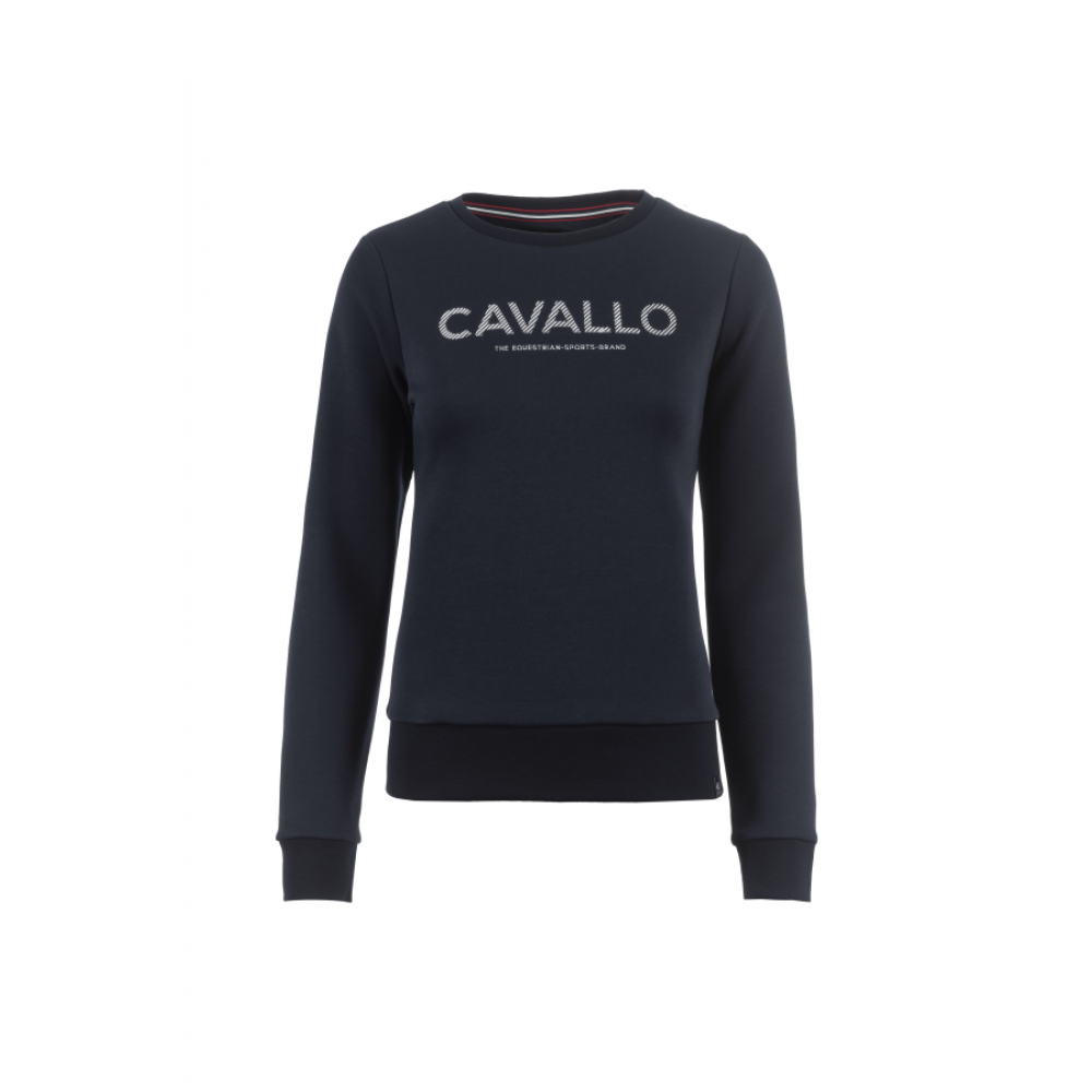Cavallo SS24 Round Neck Sweater Dark Blue