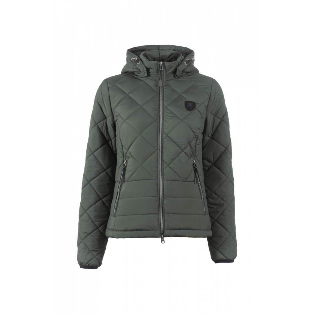 Cavallo SS24 Quilted Jacket English Ivy