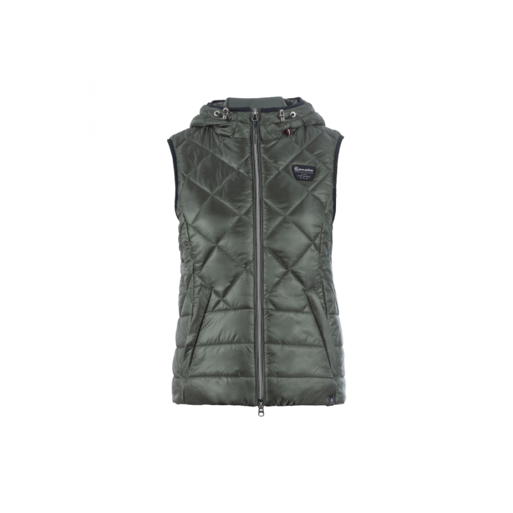 Cavallo SS24 Quilted Gilet English Ivy