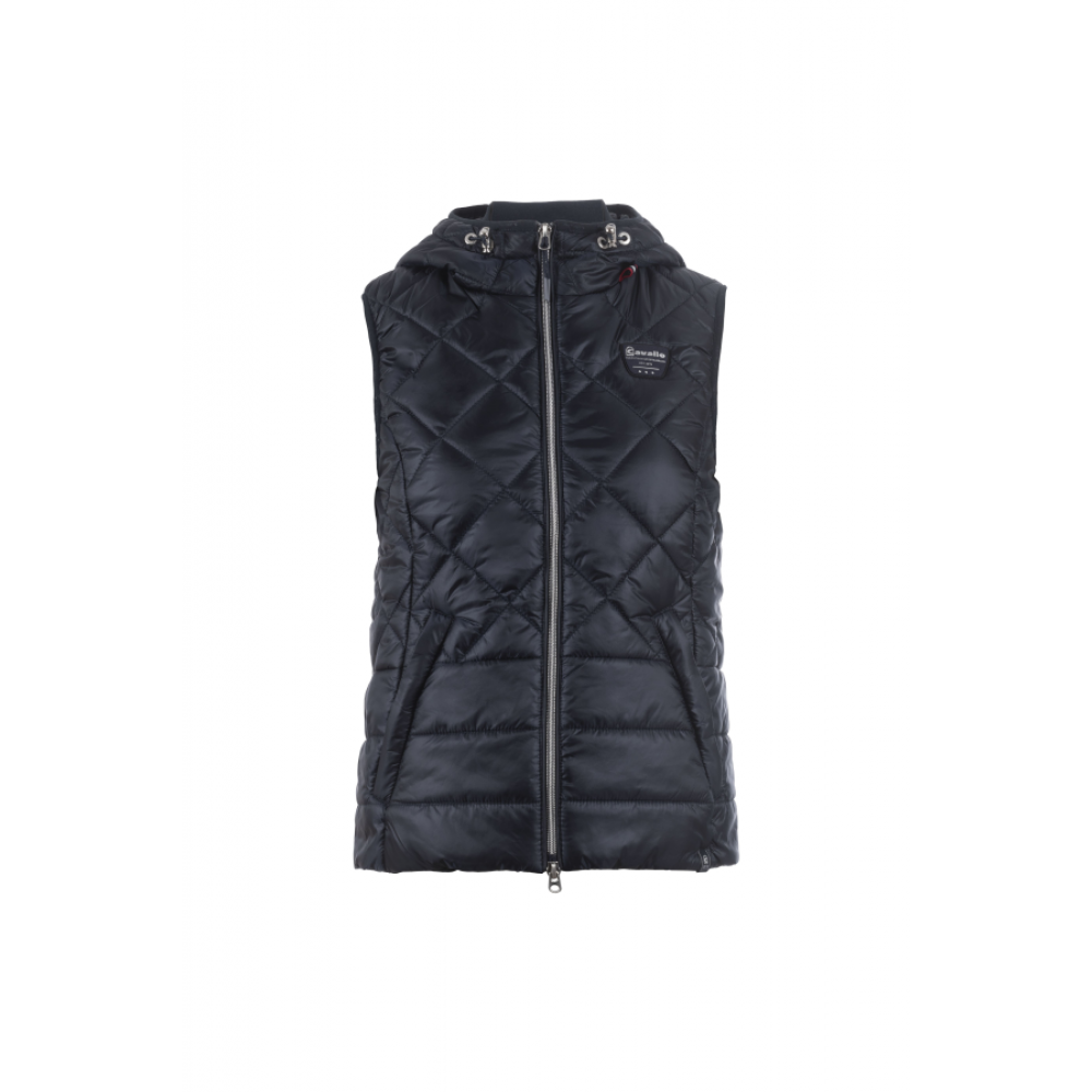 Cavallo SS24 Quilted Gilet Dark Blue