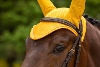 Covalliero '24 Horse Fly Veil sun yellow in stock near me