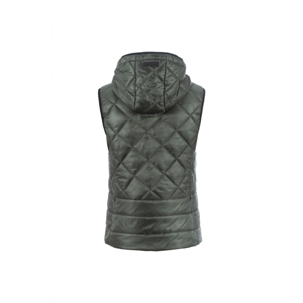 Cavallo SS24 Quilted Gilet English Ivy