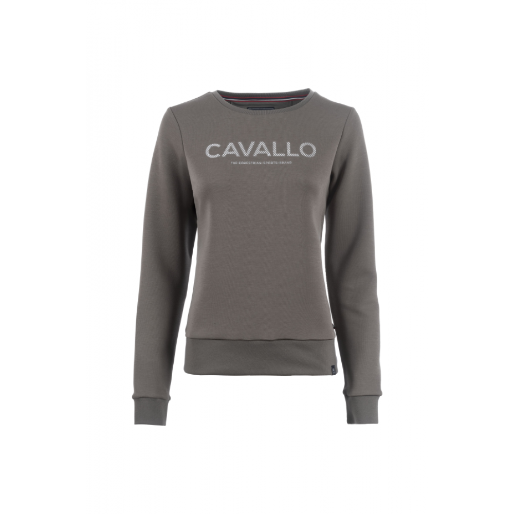 Cavallo SS24 Round Neck Sweater Sepia Olive