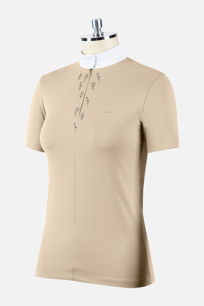 Animo Bycar Ladies Competition Shirt beige equestrian competition clothing in stock near me