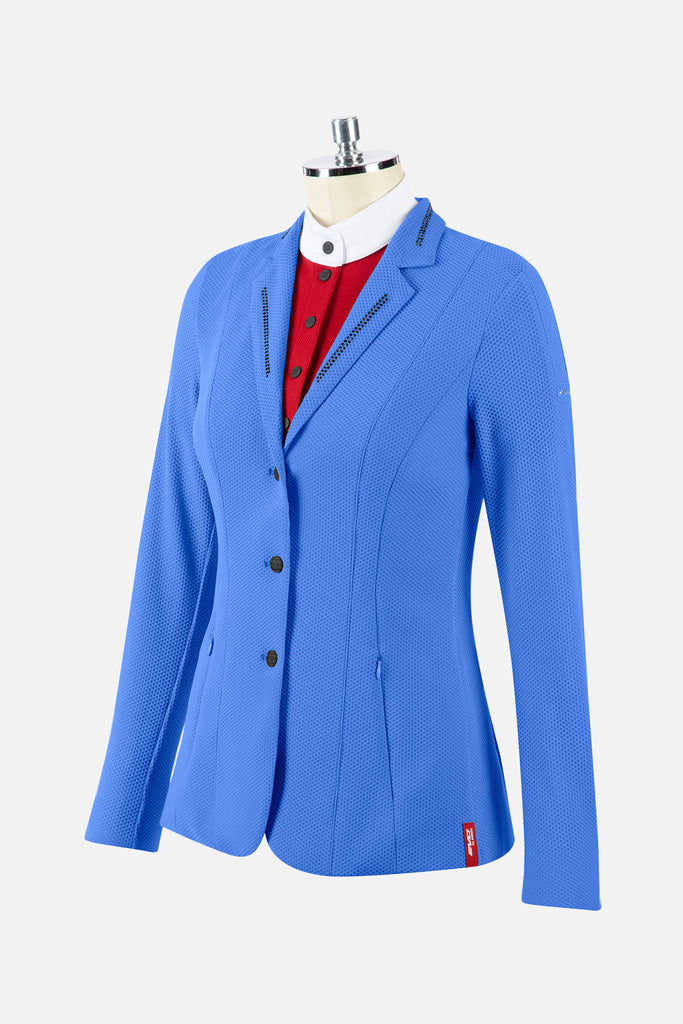 Animo Lorde Ladies Riding Jacket 2024 womens competition jacket horse riding azzurro dory